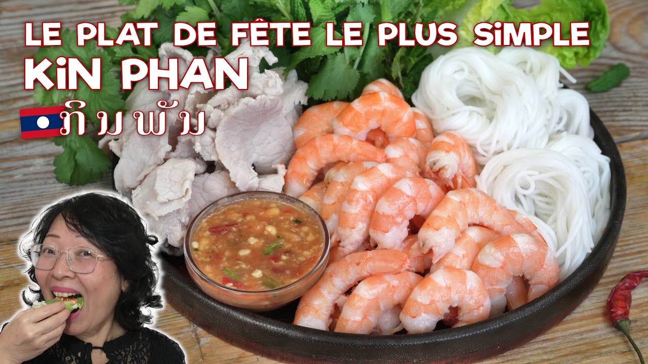 Kin Phan : repas de fête ultra simple et savoureux — sauce nougatine cacahuète ✨