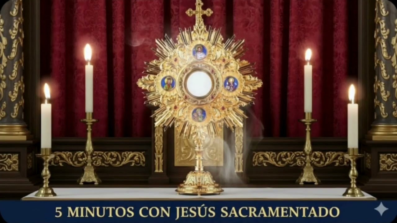 CINCO MINUTOS CON JESÚS SACRAMENTADO  Domingo 1 de Marzo de 2026
