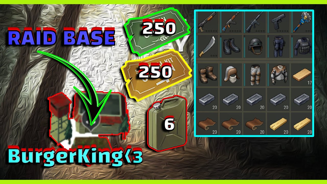 BurgerKing 3 LDOE | Raid Base | Last Day On Earth:Survival