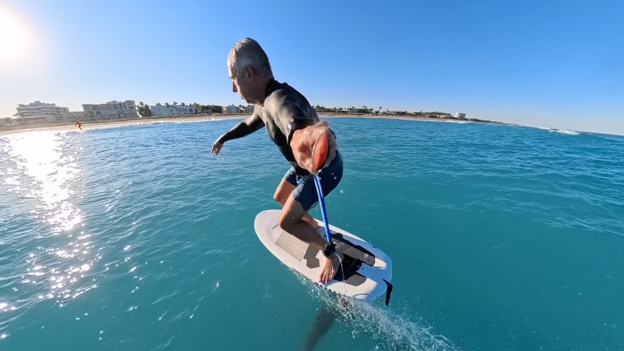Sandbar appears in time for Florida refraction swell
