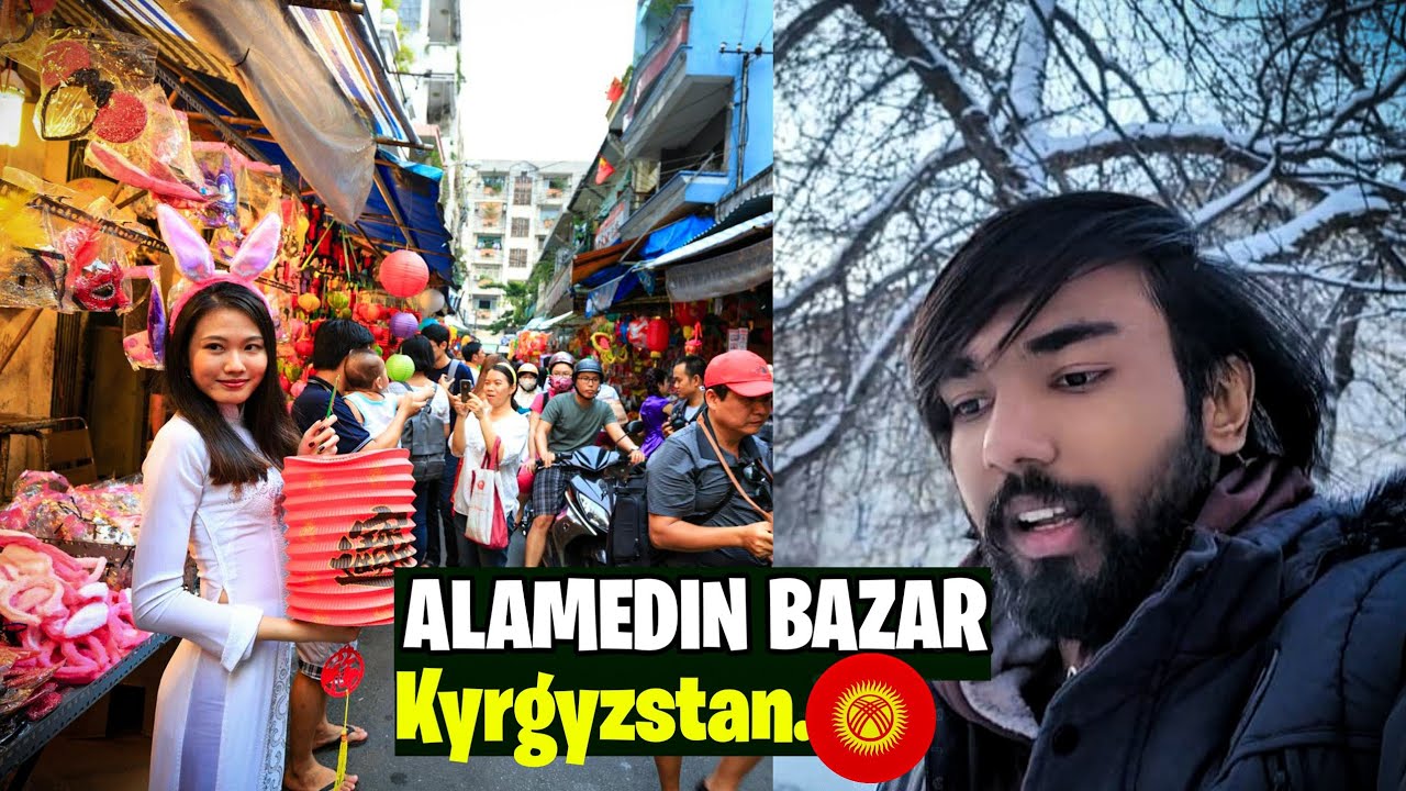Alamedin Bazar Bishkek Vlog 🇰🇬 | Racist Attack on Pakistani & Indian MBBS Students in Kyrgyzstan