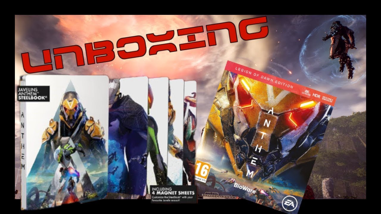 Anthem Legion of Dawn Edition Unboxing with 