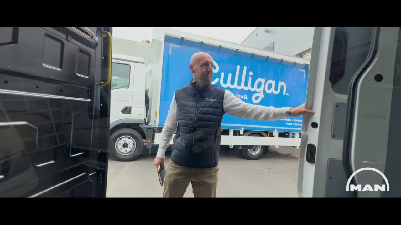 3 nieuwe MAN TGE's en 5 MAN TGL's voor Culligan Belgium