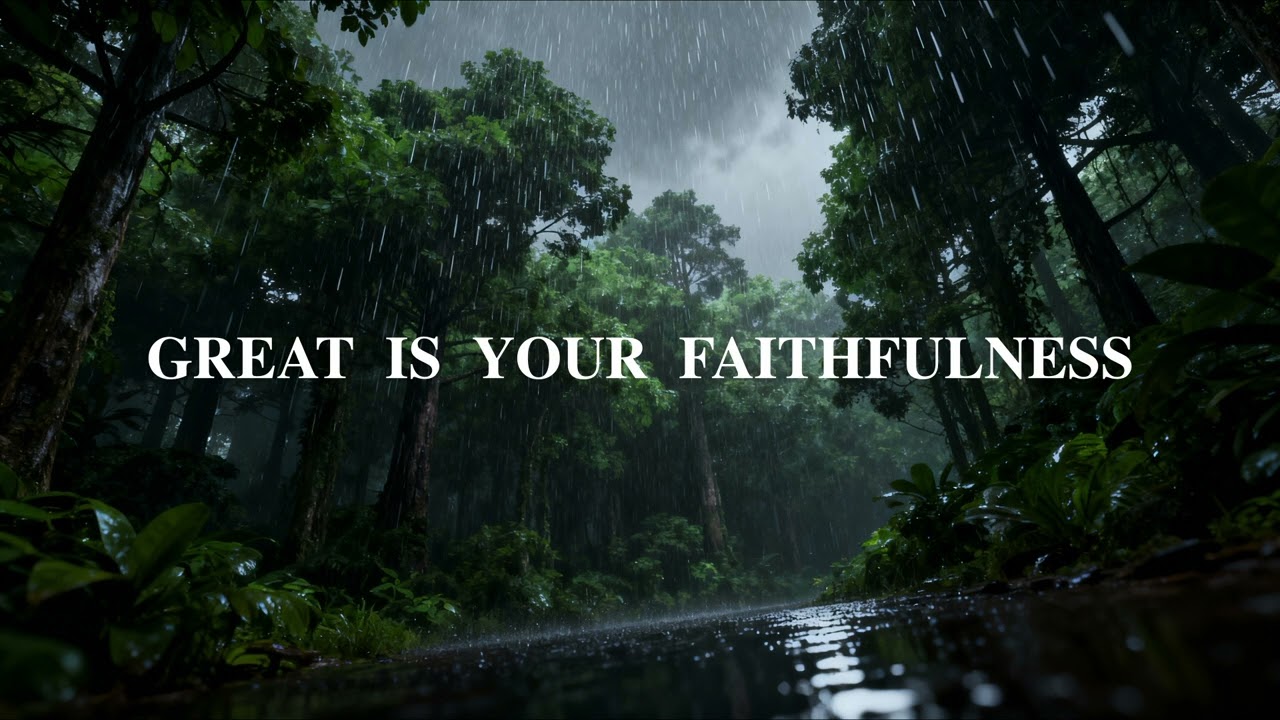 GREAT IS YOUR FAITHFULNESS | Soaking Worship Instrumental music