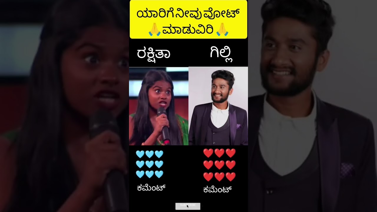 Gilli vs Rakshith 🔥 | Bigg Boss Kannada | BBK Shorts gilli vs rakshith❤️🙏 