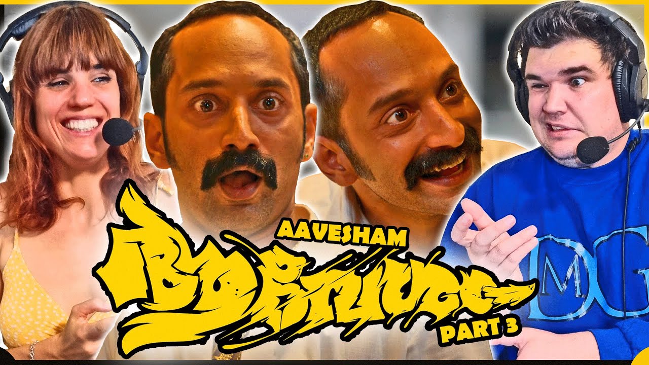 AAVESHAM BEST EVER RANGA ENTRY SCENE | PART 3 | Sajin Gopu | Fahadh Faasil | Movie Reaction