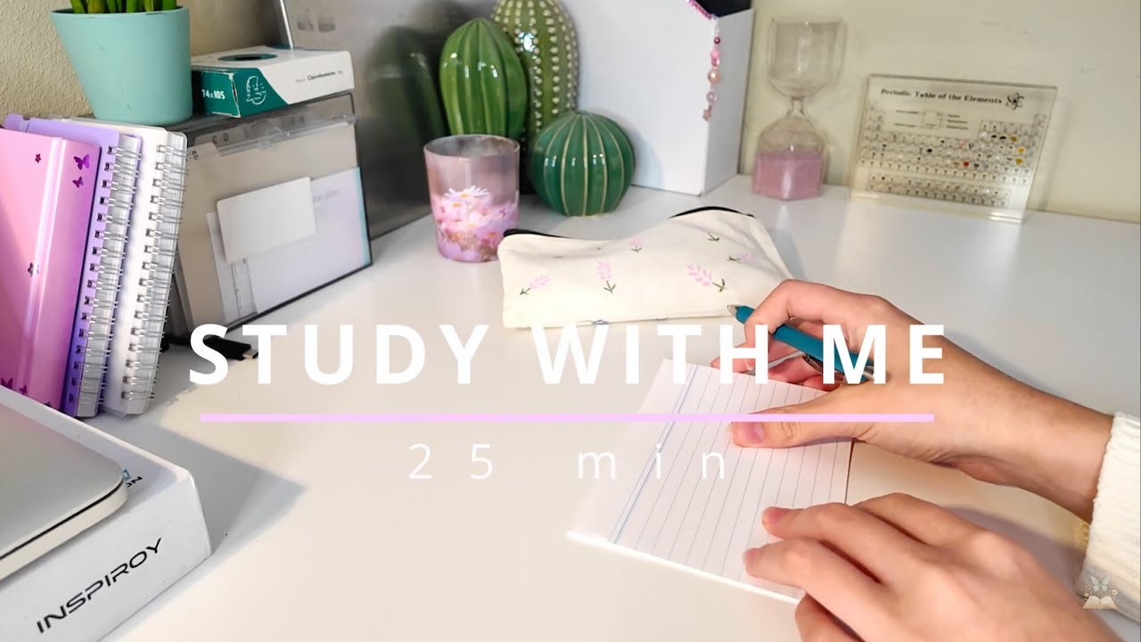 25 Minute Study With Me | Classical Music for Deep Focus ❄️ Pomodoro Session
