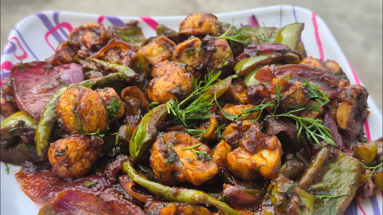 Chili Mushroom Recipe | Easy indo-chinese Starter 