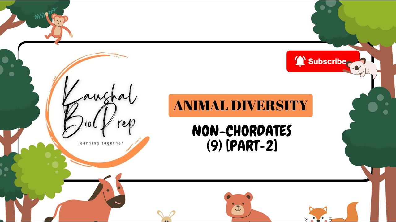 JKPSC ZOOLOGY 2025 ANIMAL DIVERSITY NON CHORDATES (9) [PART-2] ECHINODERMATA LARVAL FORMS