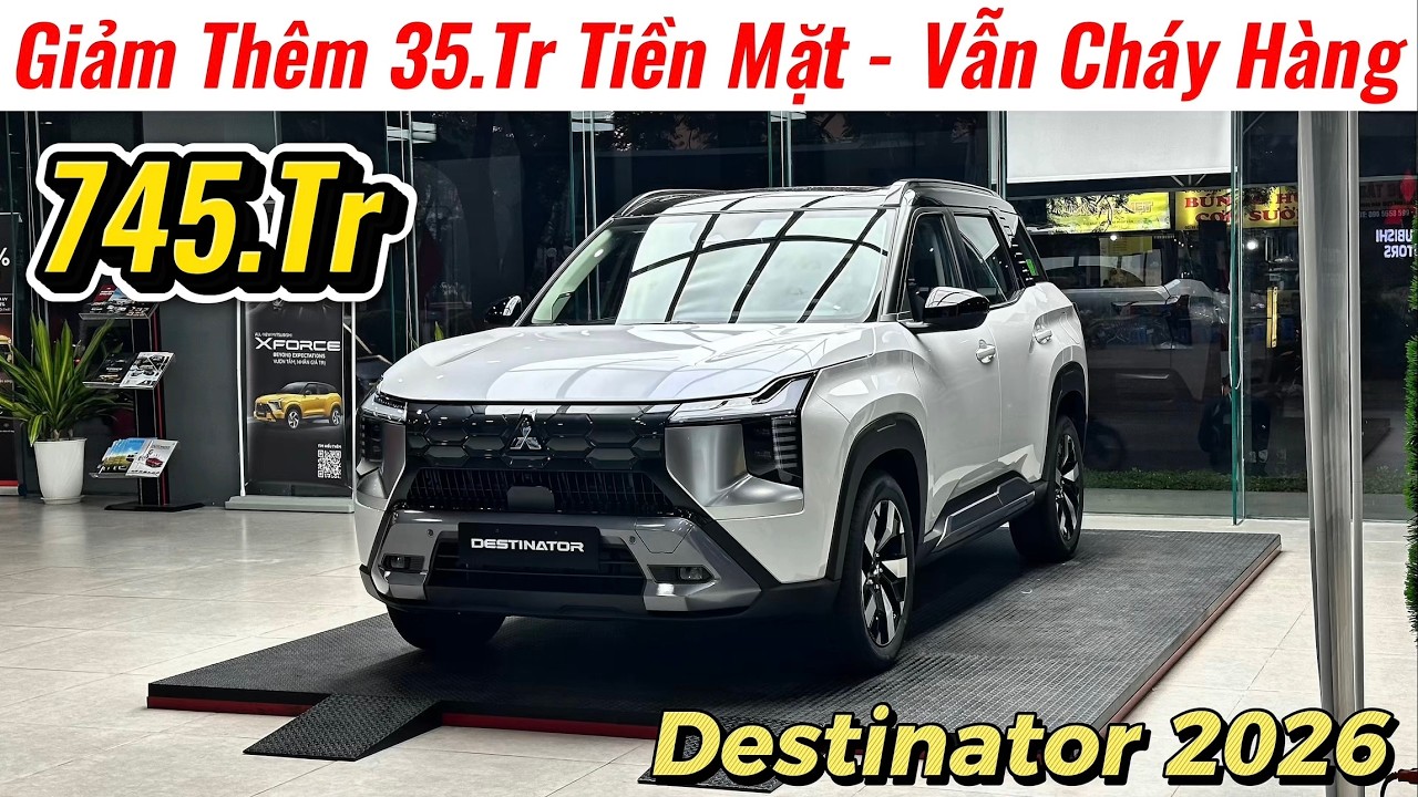 ✅Giảm Giá Destinator Vin 2026 Thêm 35TR Tiền Mặt | Rẻ Bằng Giá Xe Sản Xuất 2025 Rồi | Giá Xe Việt
