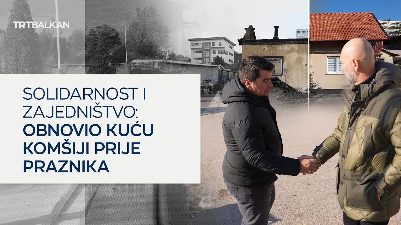 Solidarnost i zajedni&scaron;tvo: Obnovio kuću kom&scaron;iji prije praznika