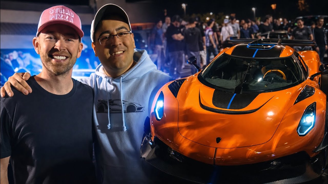 KOENIGSEGG JESO UNVELING ( AT STRAD PIZZA )