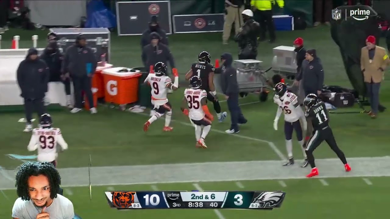 EAGLES HATER REACTS TO Chicago Bears Vs Philadelphia Eagles Week 13 Reaction Full Game Highlights
