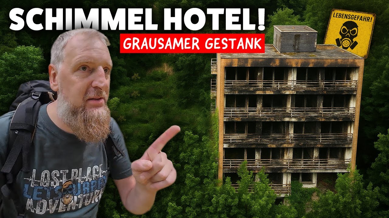 SCHIMMELHOTEL VERFÄLLT SEIT 24 JAHREN! ☠ SIND NICHT ALLEINE - SCHON VOR 7 JAHREN POLIZEI GERUFEN! 😵