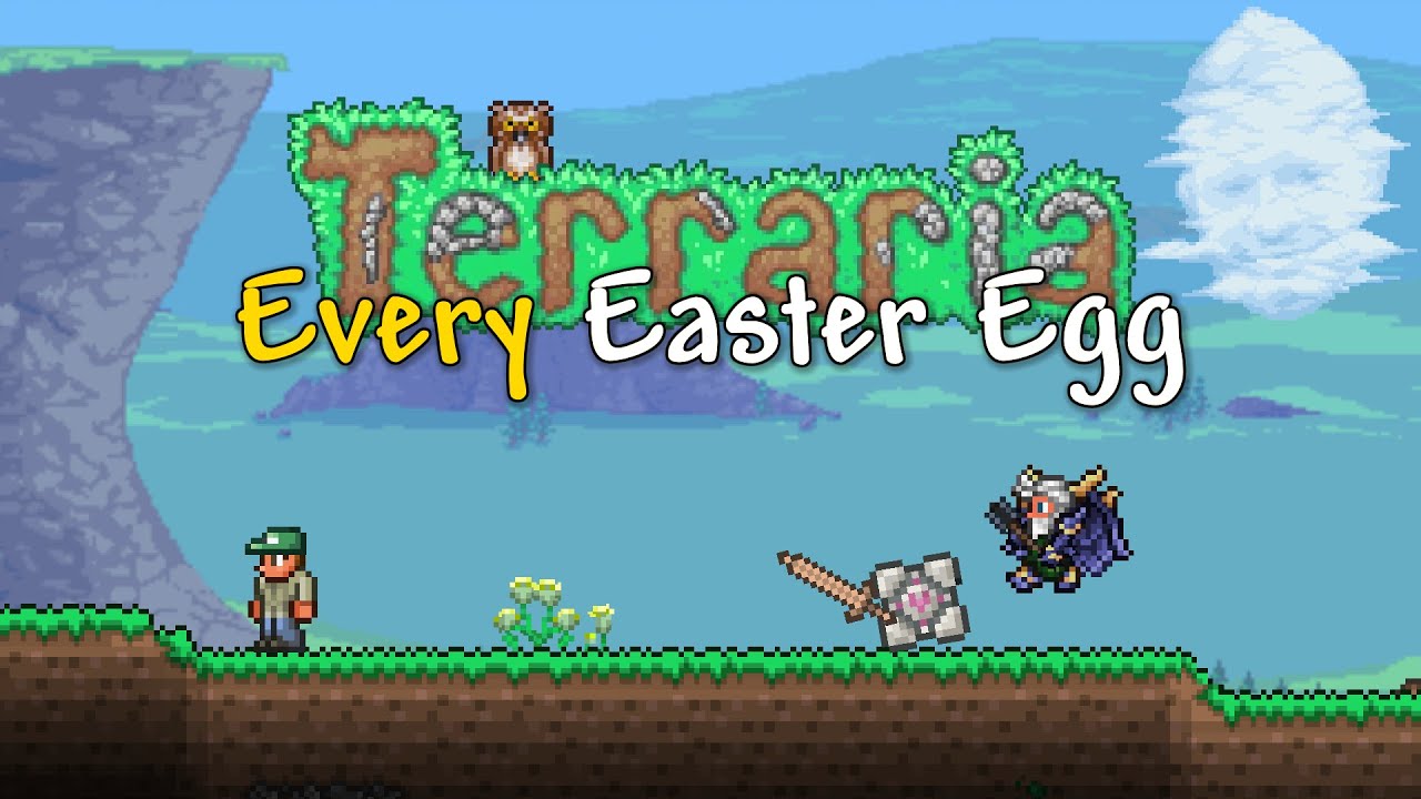 Every HIDDEN Easter Egg in Terraria 1.4