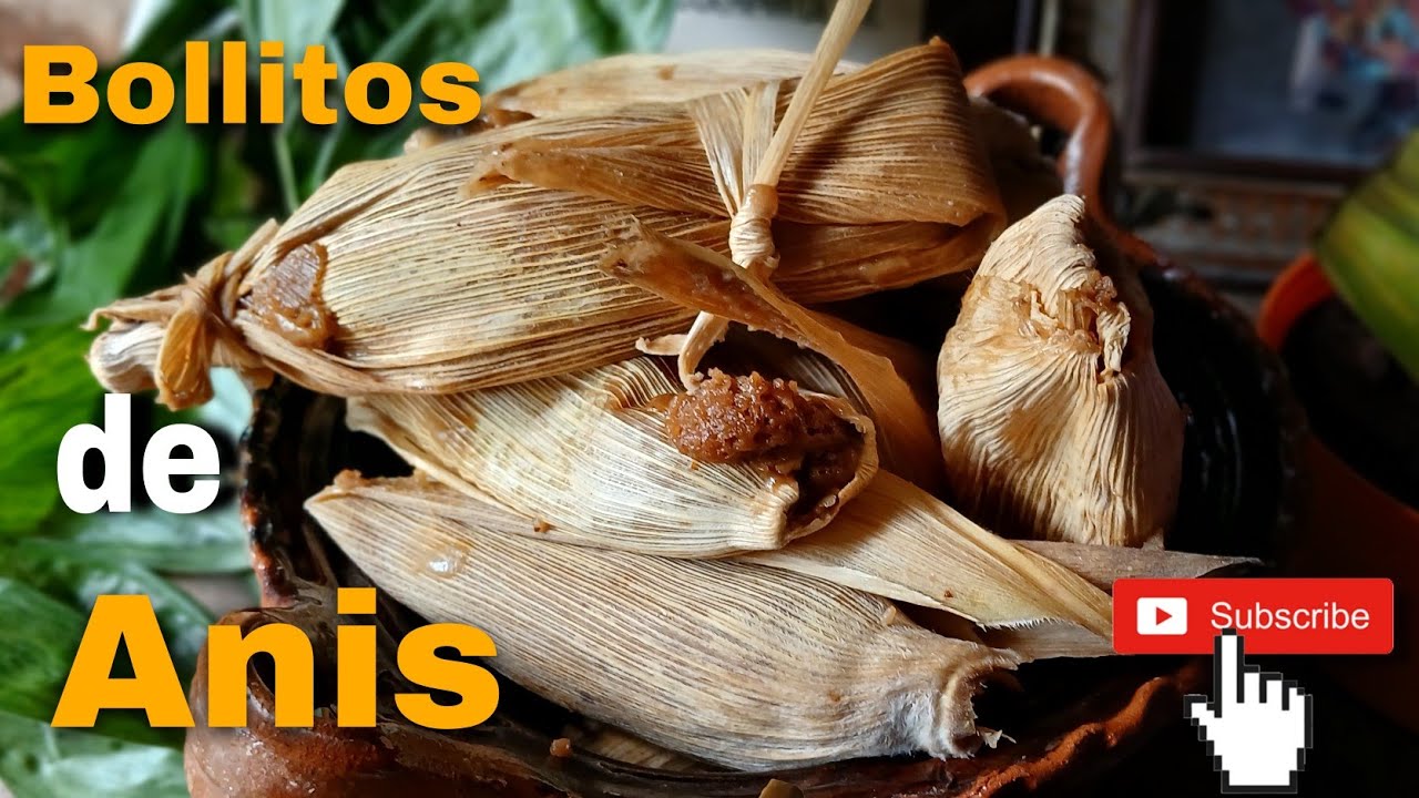 Pruebalos Bollitos de anís de piloncillo (Saksigua ) Tamales dulces de piloncillo