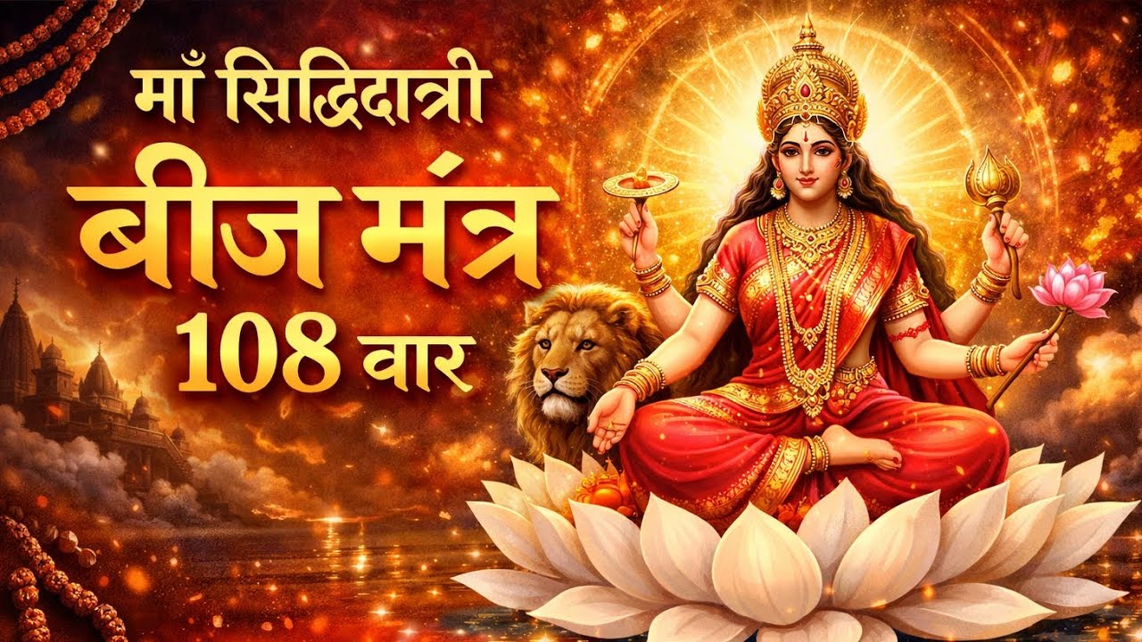 Siddhidatri Maa: The Divine Energy of Creation।मंत्र साधना, सिद्धिदात्री मंत्र, मंत्र जाप, shorts