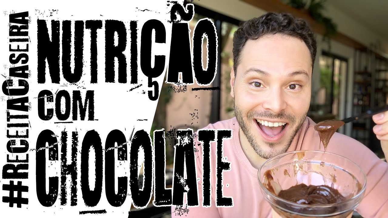 NUTRIÇÃO DE CHOCOLATE CASEIRA