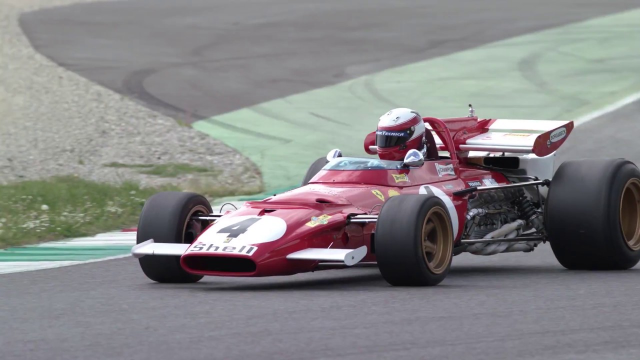 Formula 1 PAOLO BARILLA E LA SUA 312 B AL MUGELLO