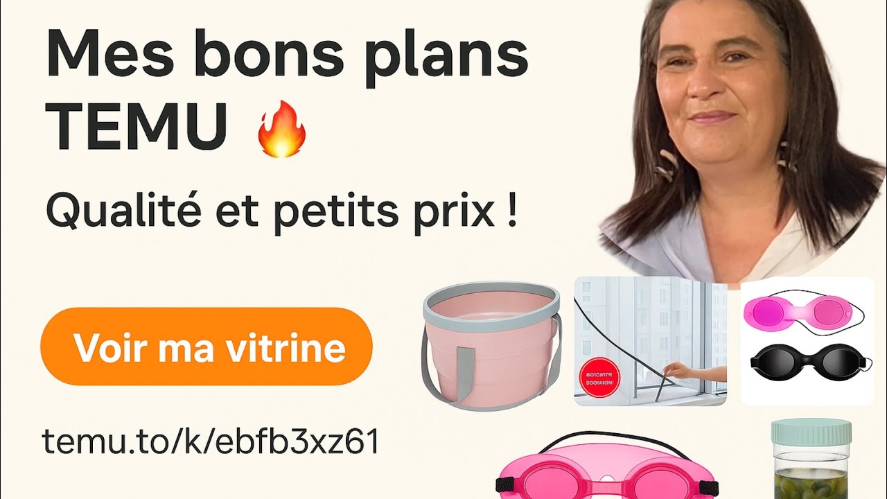 MES TROUVAILLES TEMU 😍