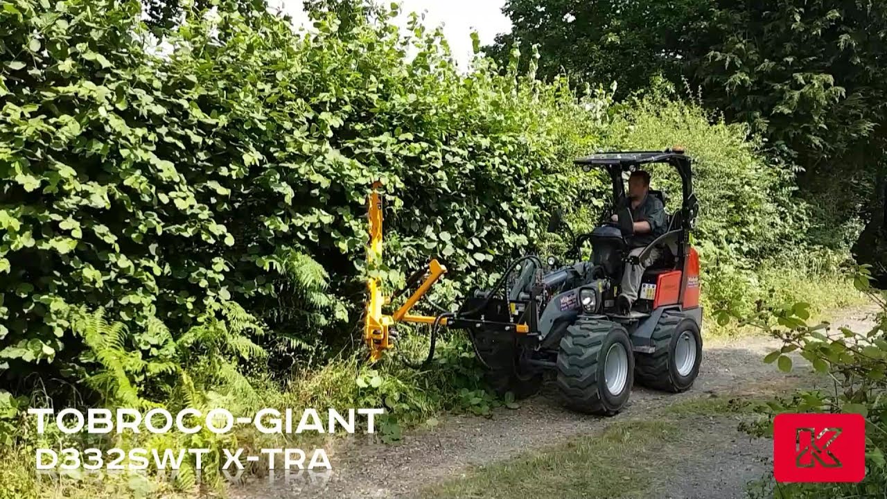 TORBOCO-GIANT D332SWT X-TRA with Hedge Trimmer Attachment