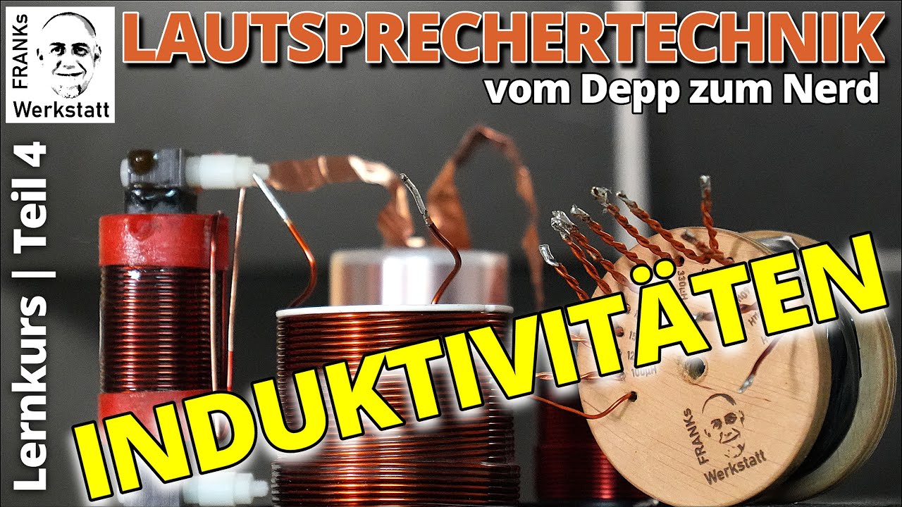 DIGGA, MACH MAL LANGSAM | Spulen funktionieren halt so | #induktivität #lautsprecher  #diy
