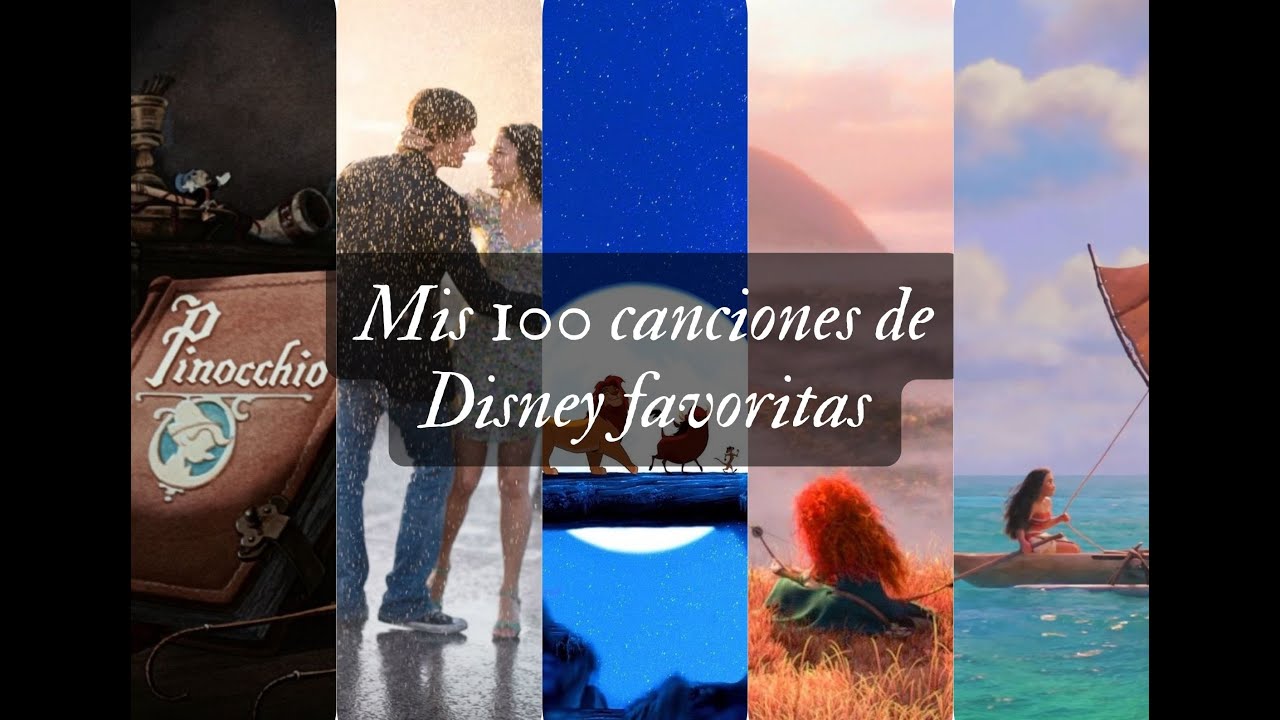 Top 100 canciones de TODO Disney (Latino)