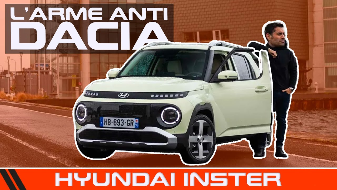 Essai Hyundai INSTER :  Elle fait trembler Dacia ... et Toyota !