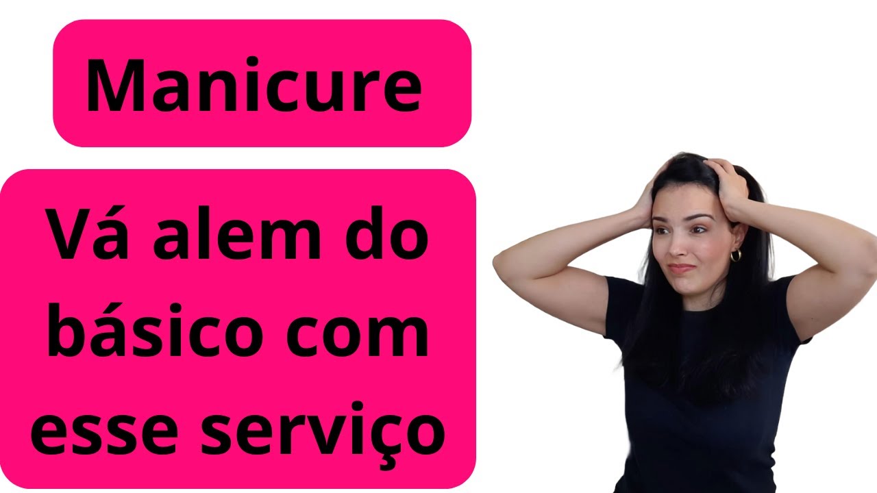 Manicure vá  além do basico com esse serviço 