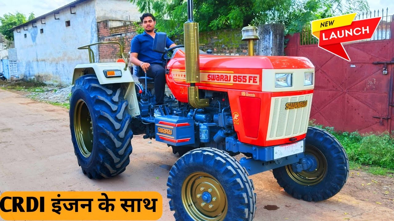 New Swaraj 855 FE Golden Limited Edition Tractor 2024। नया स्वराज 855 गोल्डन । Rahul dhakad। #swaraj