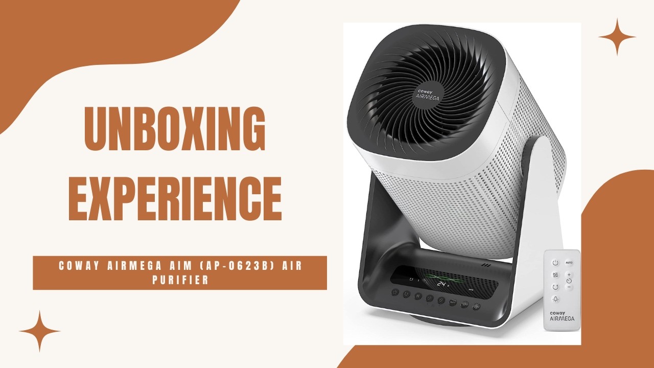 Unboxing Coway Airmega AIM (AP-0623B) Air Purifier