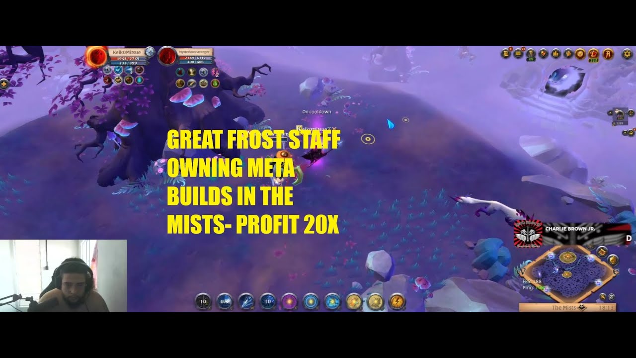 GREAT FROST STAFF OWNING THE MISTS - 20X PROFIT IN 3 HOURS WITH 400K BUILD - EDUCATIVE PVP