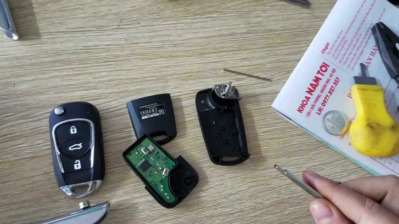 Cách tự Thay vỏ chìa khóa Kia Morning quá dễ