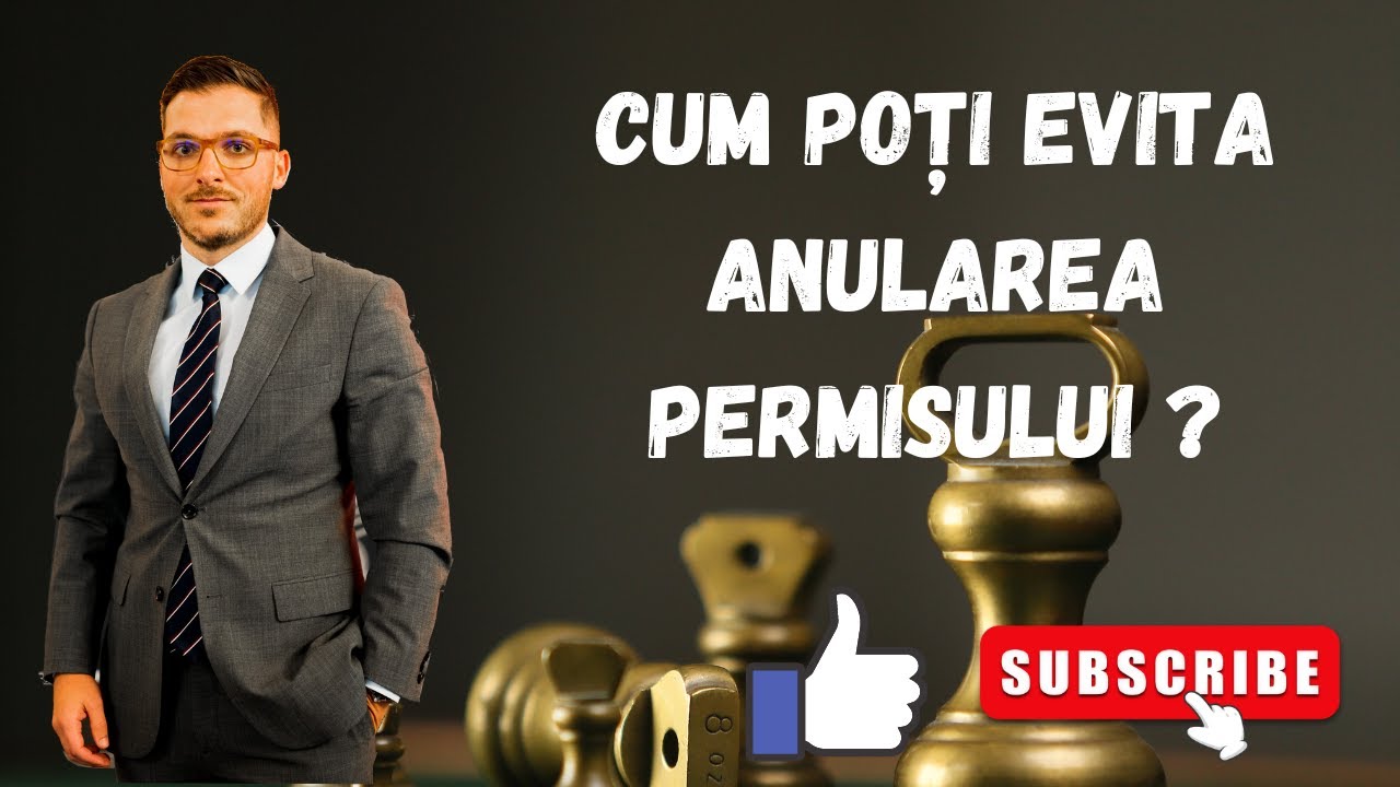 Cum poți evita anularea permisului de conducere? #avocat #penal