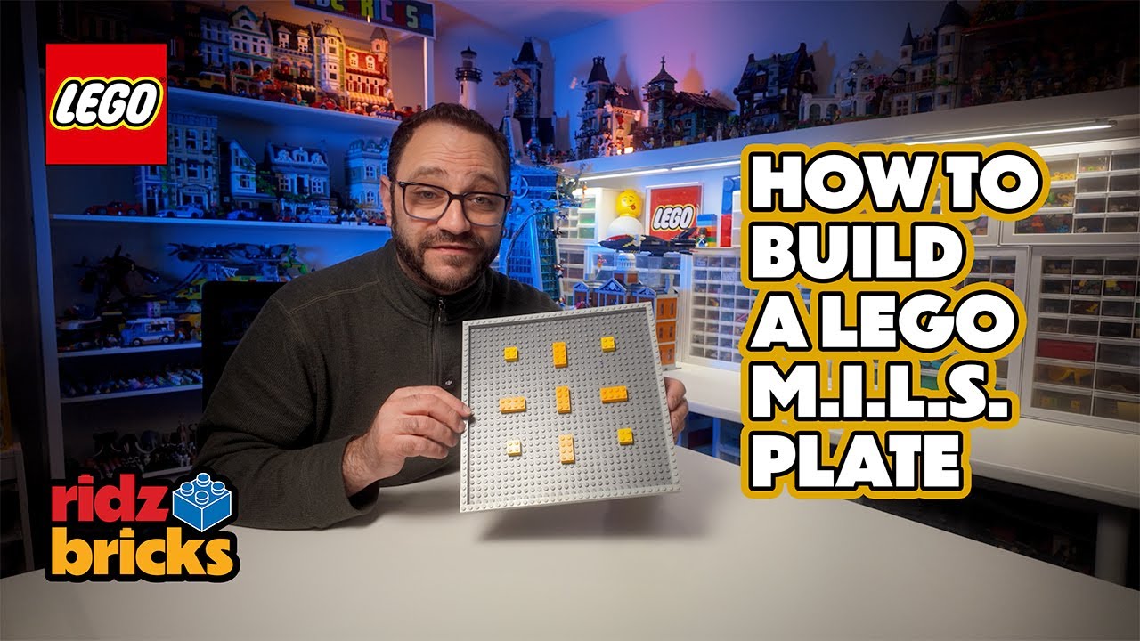Соберите LEGO MILS Plate и перенесите большую модульную конструкцию Daily Bugle