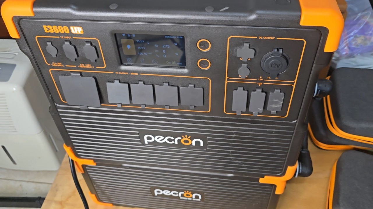 A update on the Percon E3600 LFP Generator for 8 months