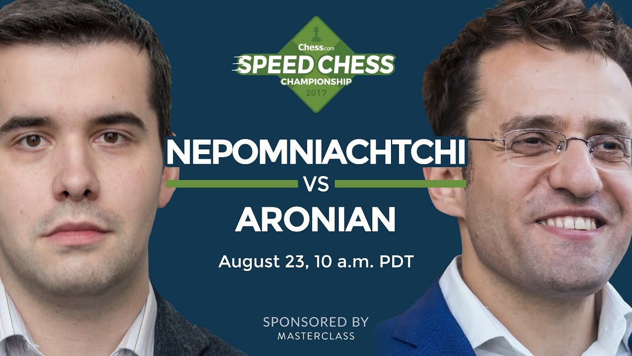 Speed Chess Championship: Ian Nepomniachtchi vs Levon Aronian