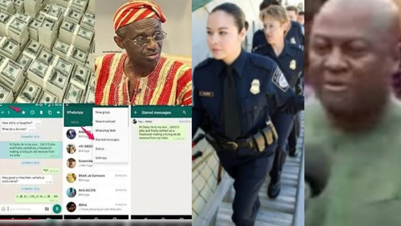 ẞreak*Our whatsApp chat has leák now*Asiedu Nketia & Mahama cannot be found as FBI finally starts...