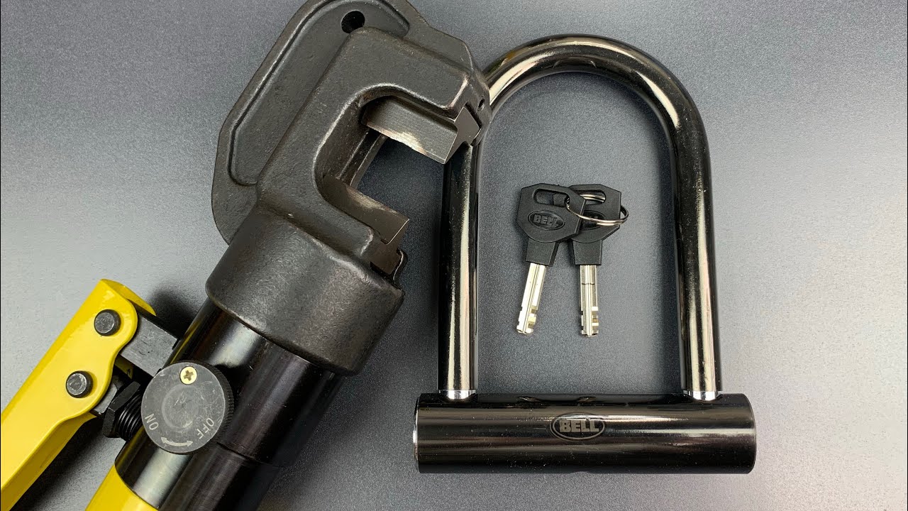 [781] Hydraulic Cutter vs. Bell’s14mm Shackle “Catalyst 200” Bicycle U-Lock