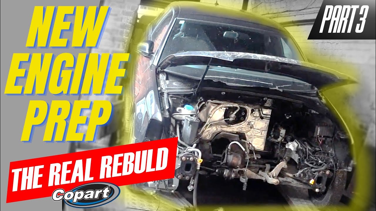 Engine Ready for Salvage AUDI A3 BLACK EDITION From Copart UK Auction