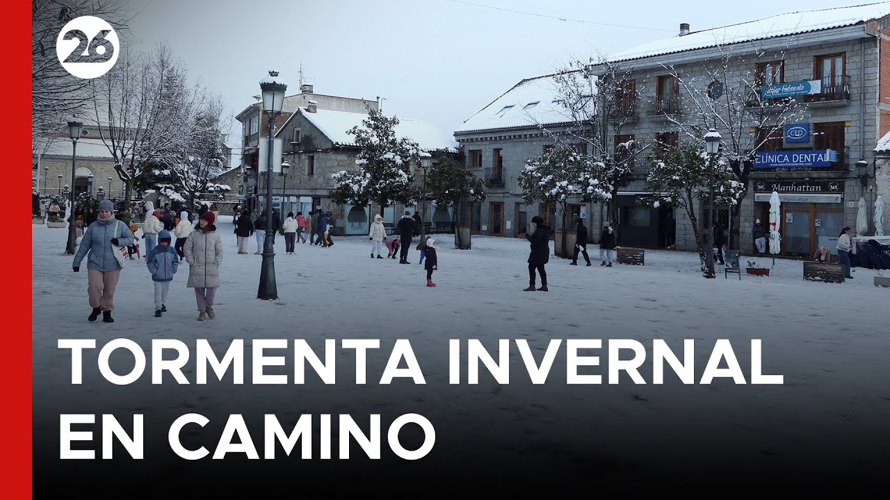 🇪🇸 AHORA - ESPAÑA | España en alerta por tormenta invernal
