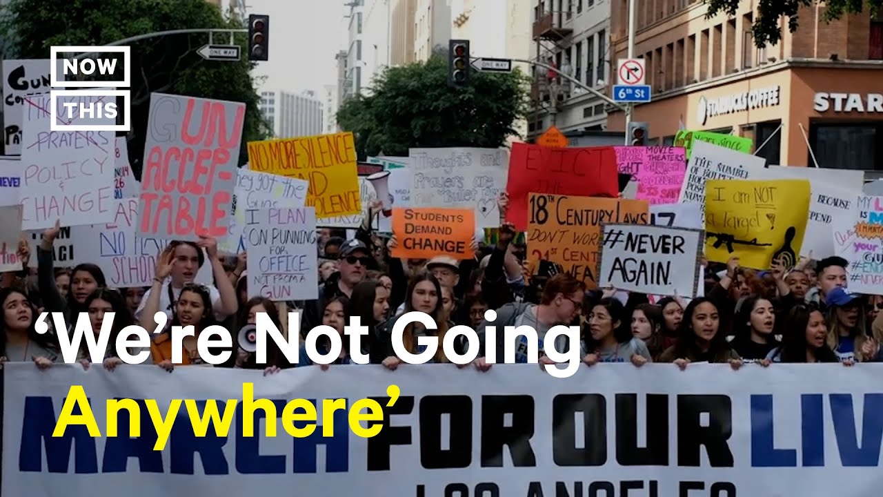 Gun Safety Advocates Are Still Marching 5 Years After March For Our Lives