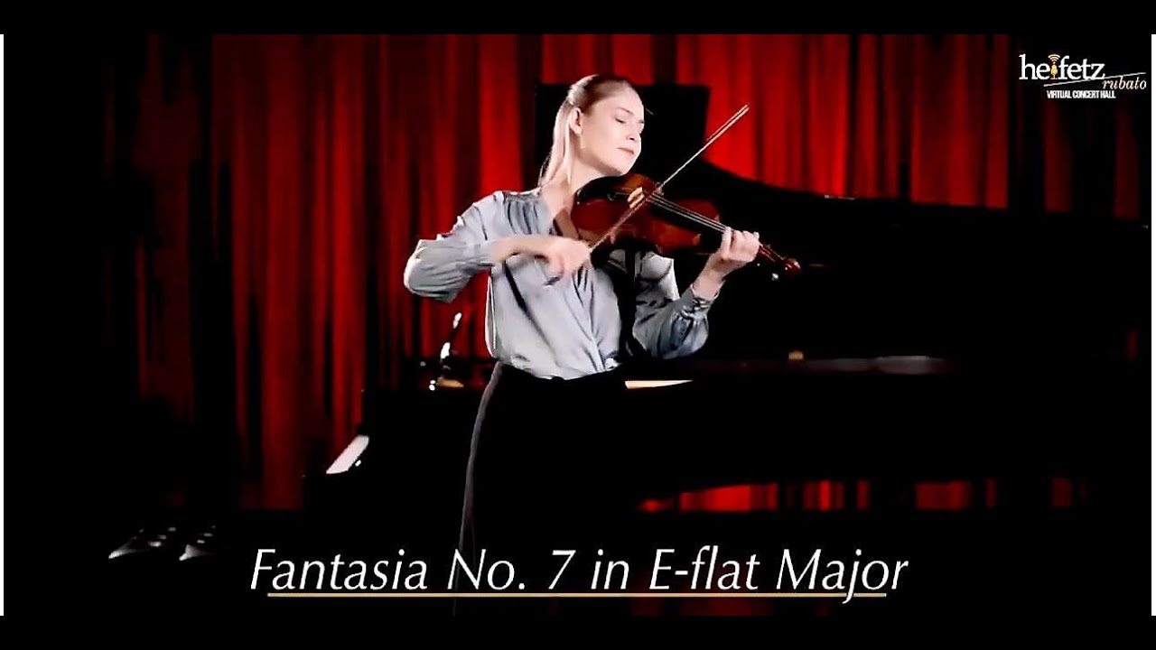 Telemann: Fantasia No. 7 in E-flat major | Geneva Lewis, violin
