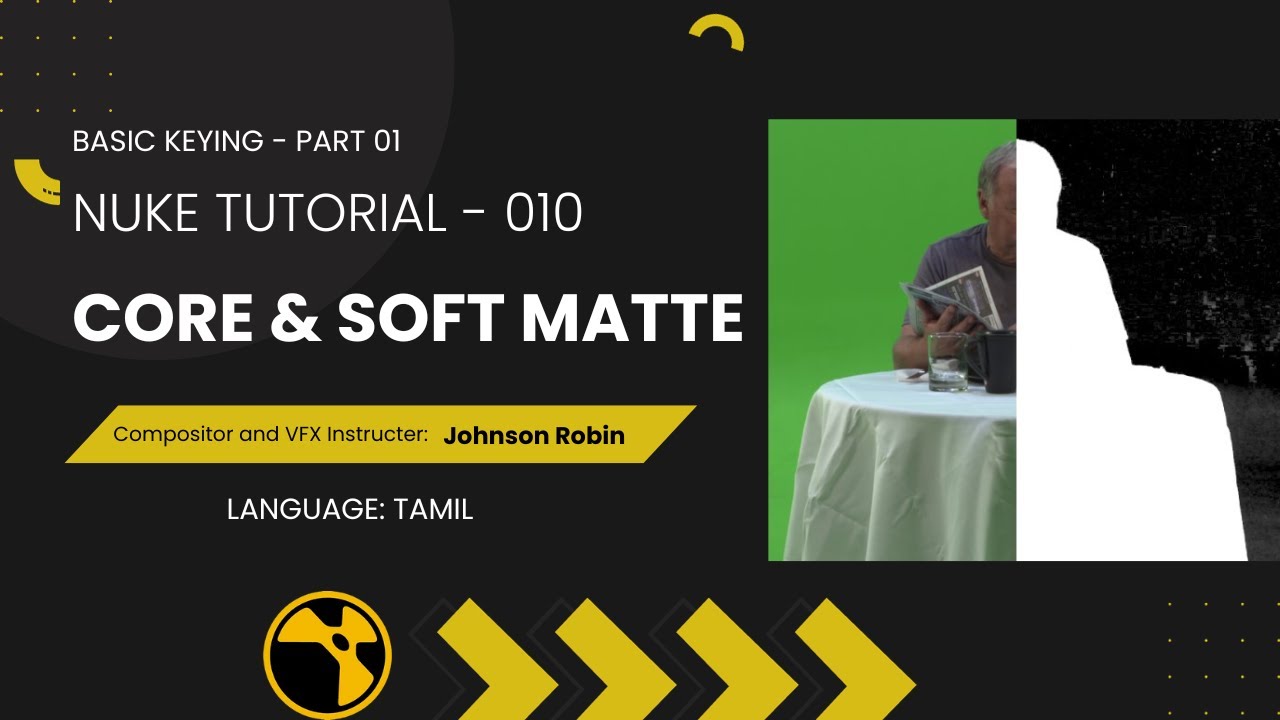 Nuke Tutorial 009| Keying Intro - Exploring Core and Fringe Mattes