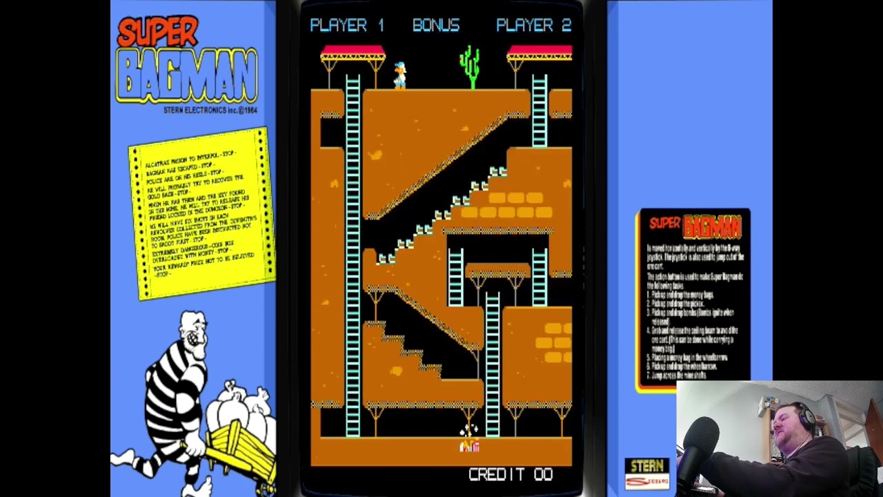 Arcade Games A-Z [71] Super Bagman