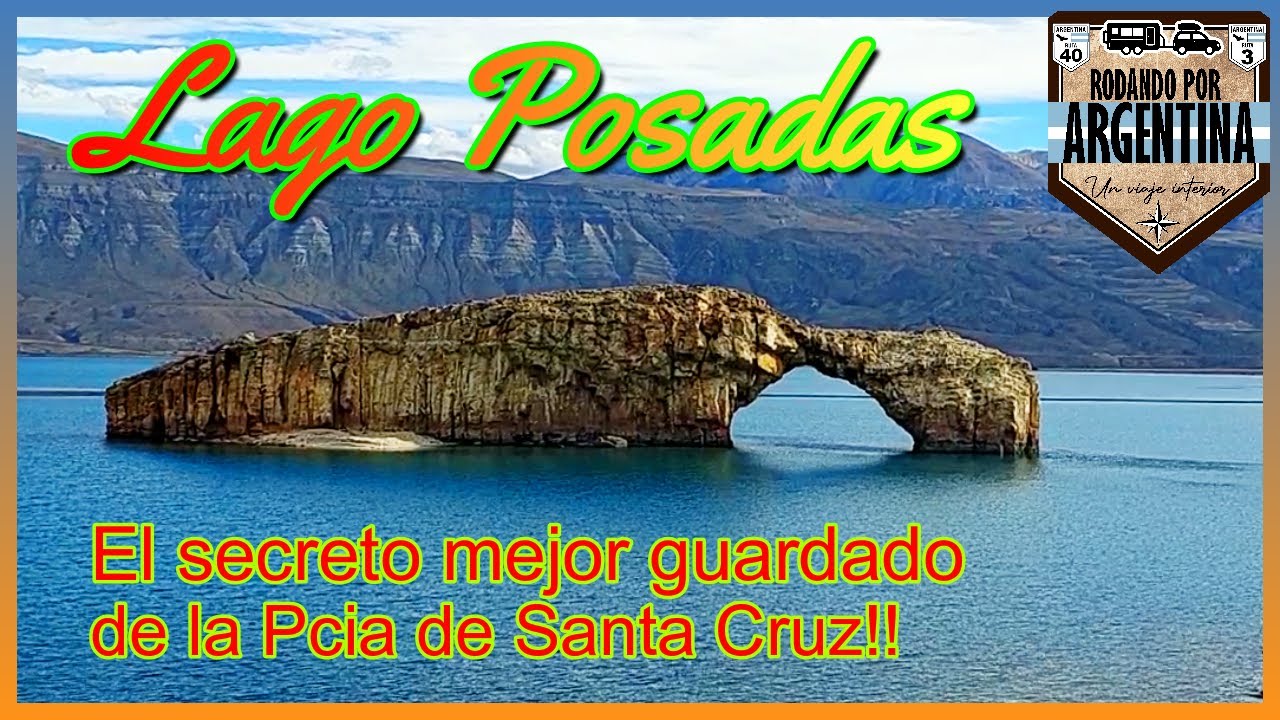 Lago Posadas el secreto mejor guardado de Sta Cruz ,Lagos Posadas y Pueyrredón Paraje Bajo Caracoles