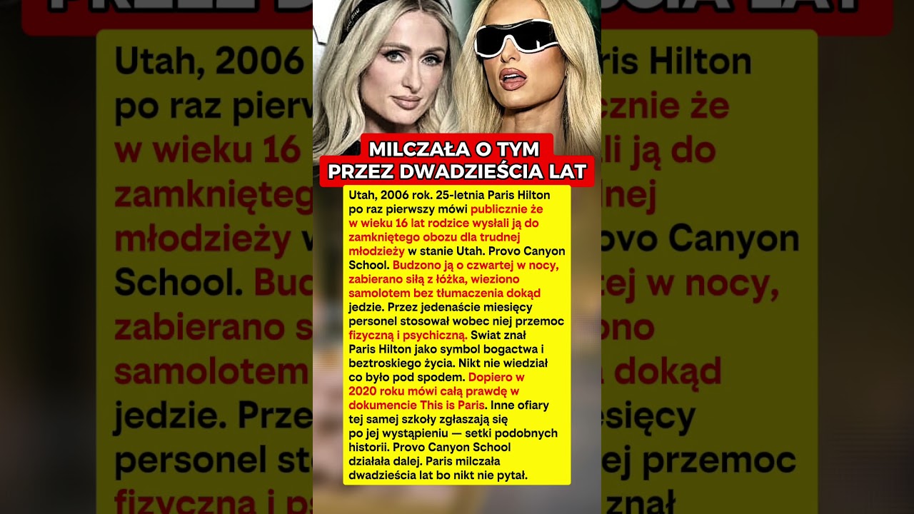 MILCZAŁA DWADZIEŚCIA LAT BO NIKT NIE PYTAŁ