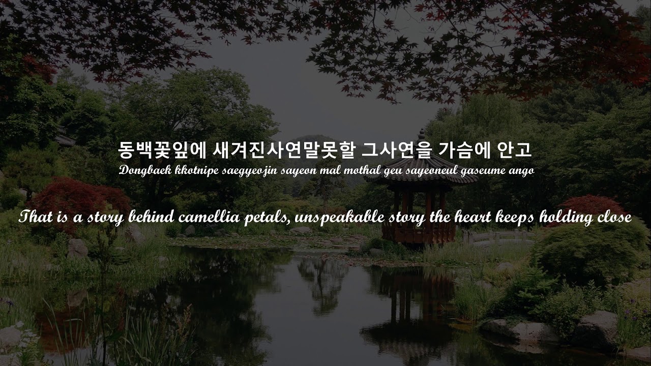 Lee Mi-ja - Camellia Girl (South Korean Song) (Korean/English lyrics)