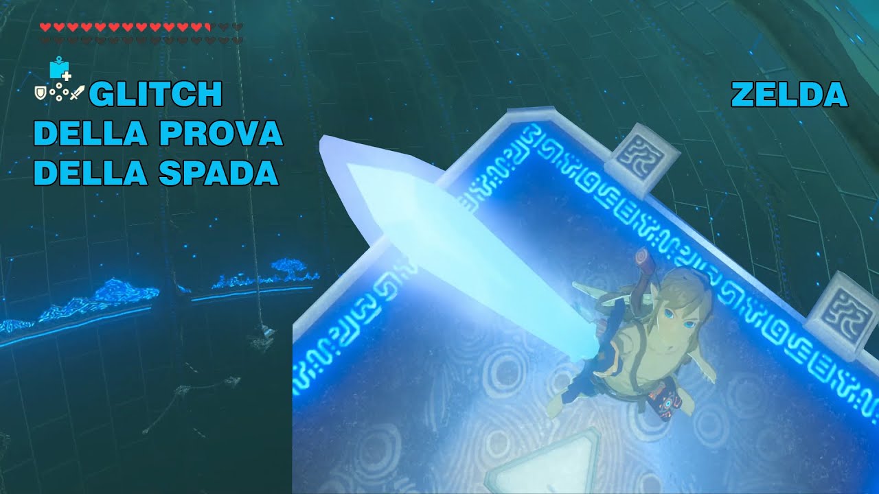 Zelda - Miniguida per potenziare la spada suprema con il glitch della prova della spada velocemente