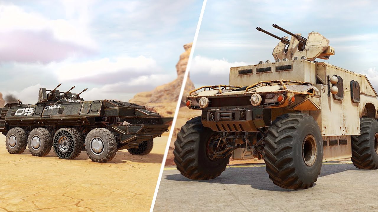 The BEST MILITARY Vehicles in Crossout
